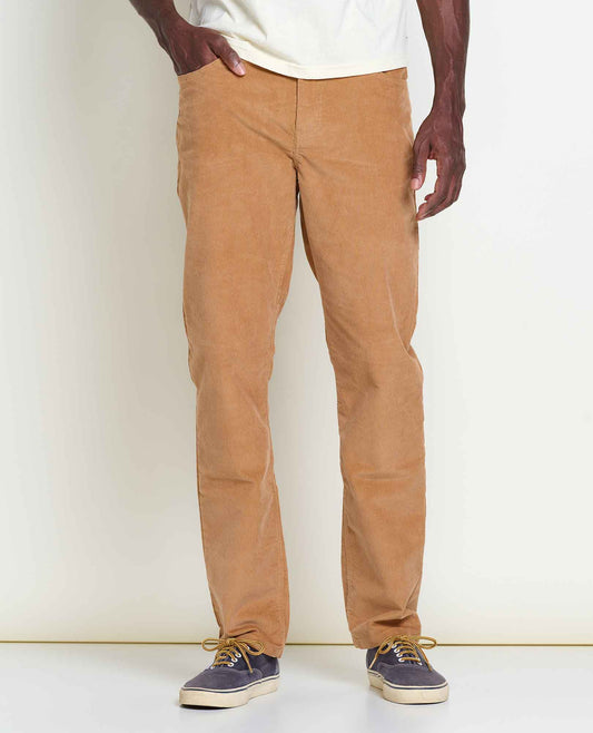 Toad&Co Men's Jet Cord Pant Lean - Organic Cotton Pant by Toad&Co