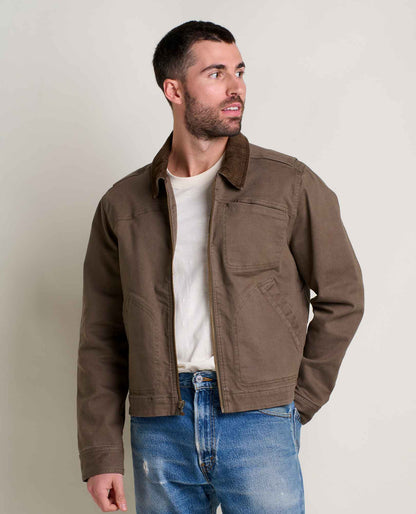Toad&Co Men's Organic Cotton Denim Trucker Jacket