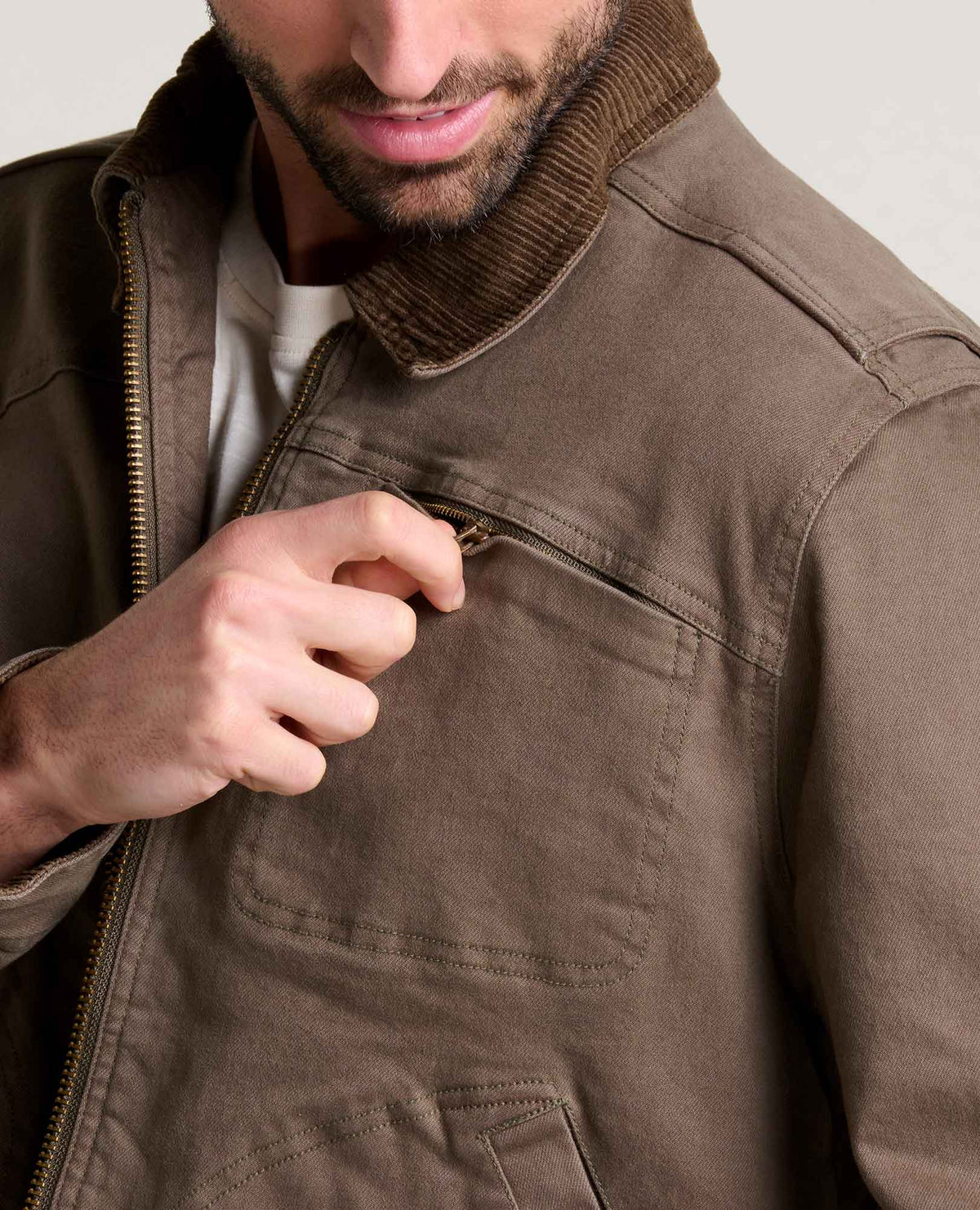 Toad&Co Men's Organic Cotton Denim Trucker Jacket