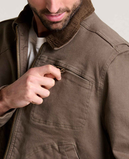 Toad&Co Men's Organic Cotton Denim Trucker Jacket